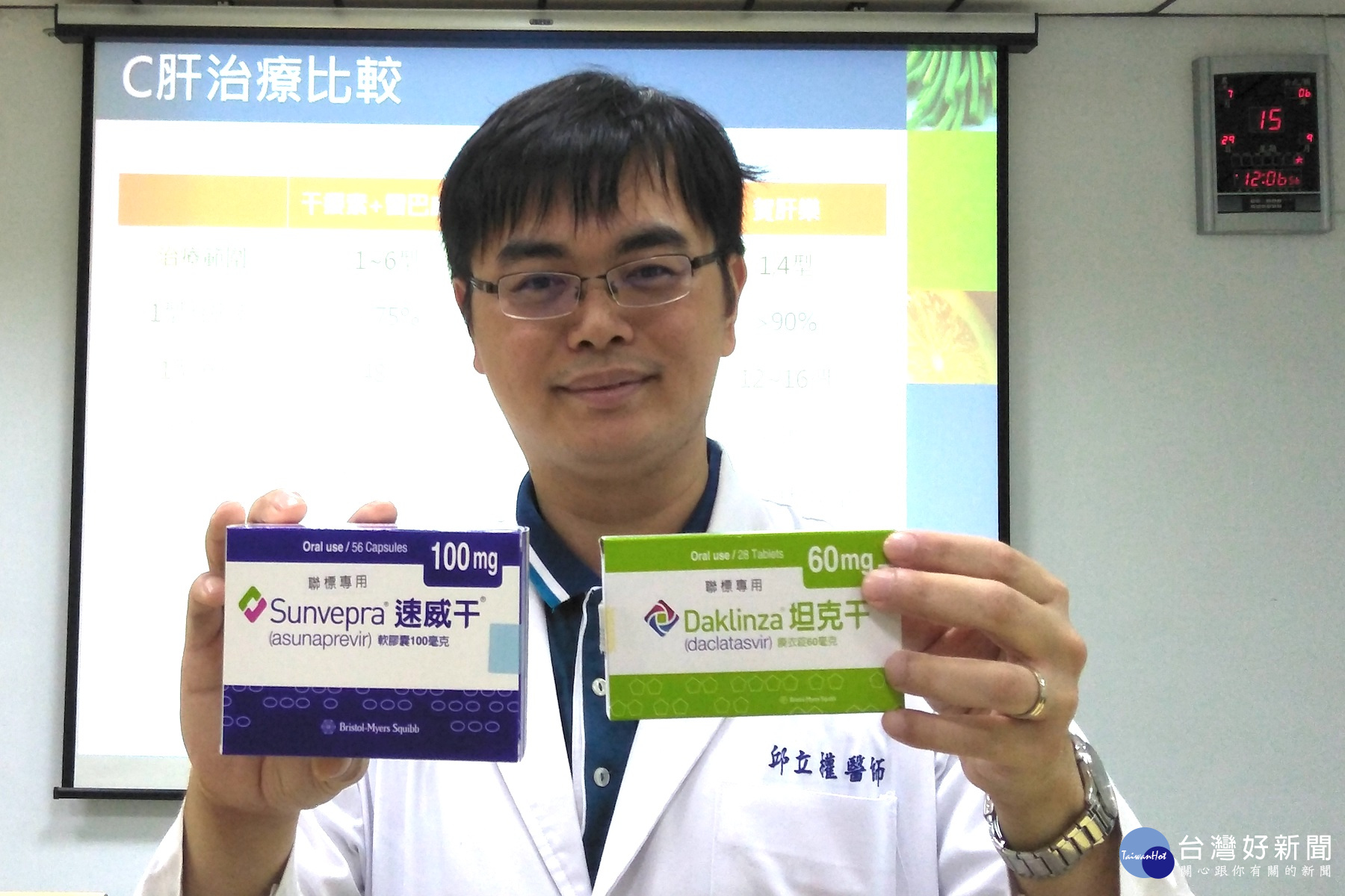 C肝帶原者　醫師：2~24%病患20年內可能肝硬化