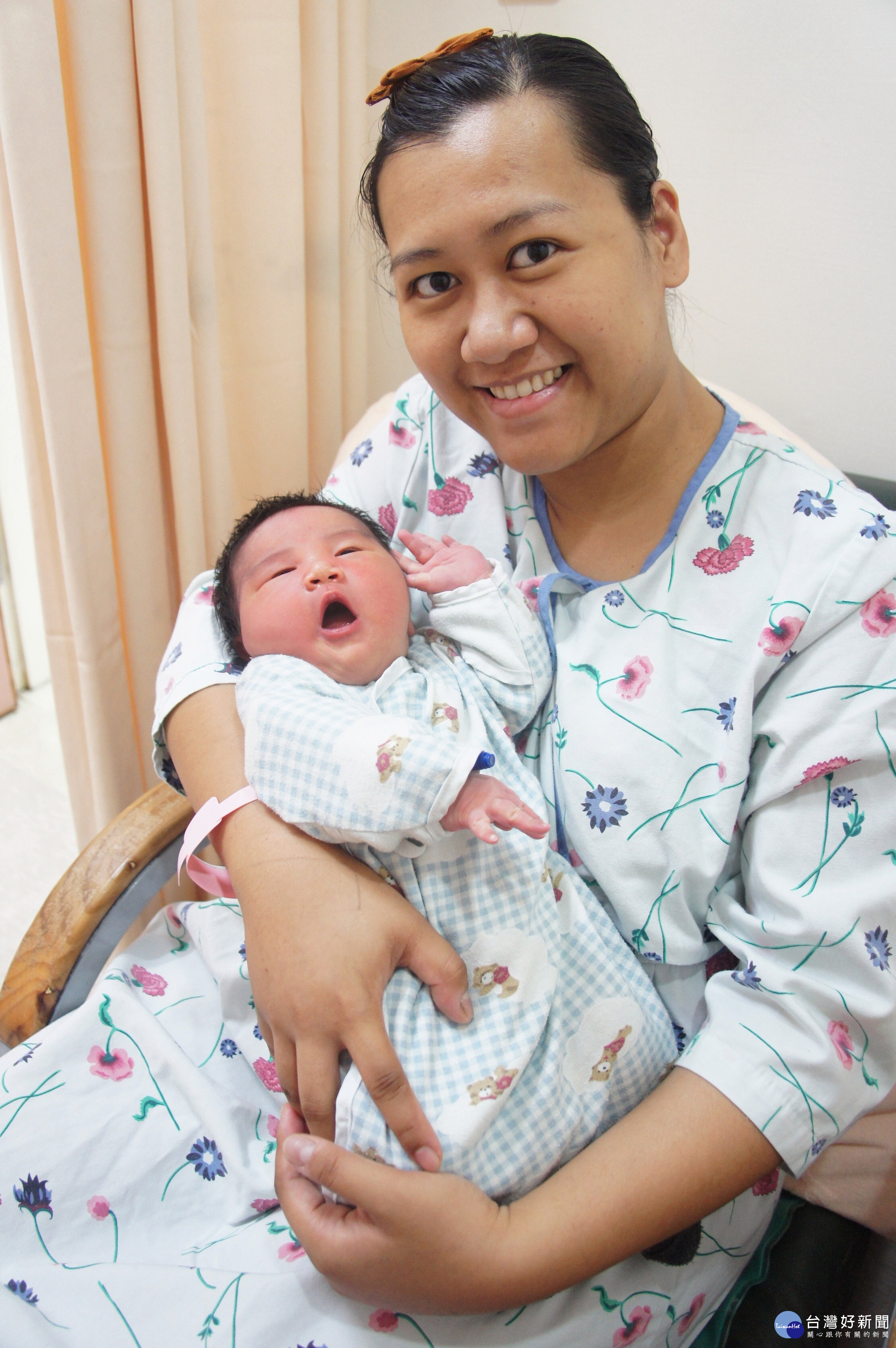 早產兒體重逼近5公斤　布農族媽媽喜迎重量級千金